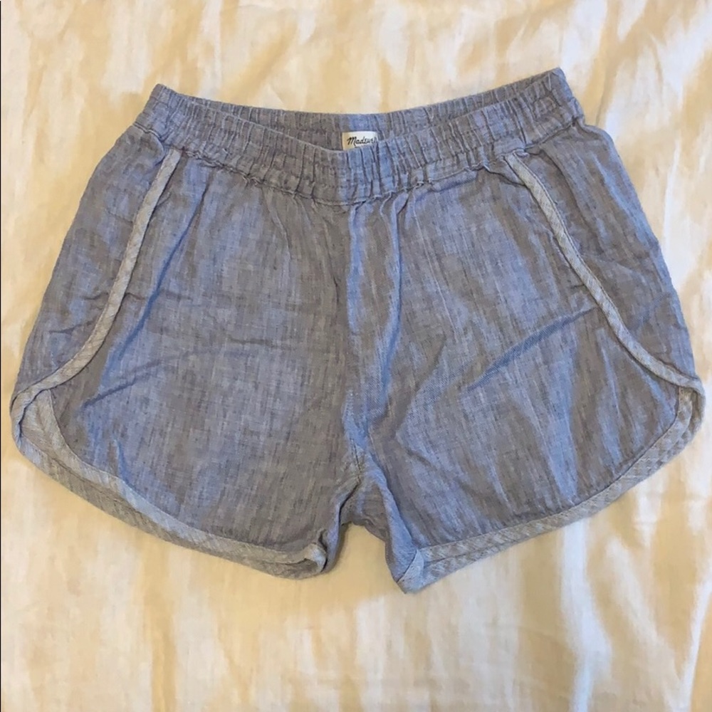 Madewell linen shorts